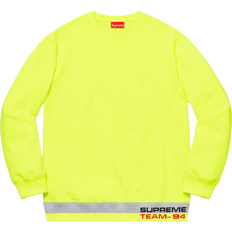 Supreme Rib Stripe Crewneck (SS19) - $138