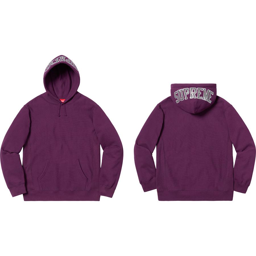Supreme Sequin Arc Hooded Sweatshirt (SS19) - $158