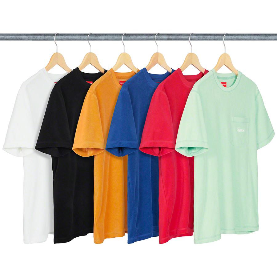 Supreme Terry Pocket Tee (SS19) - $78