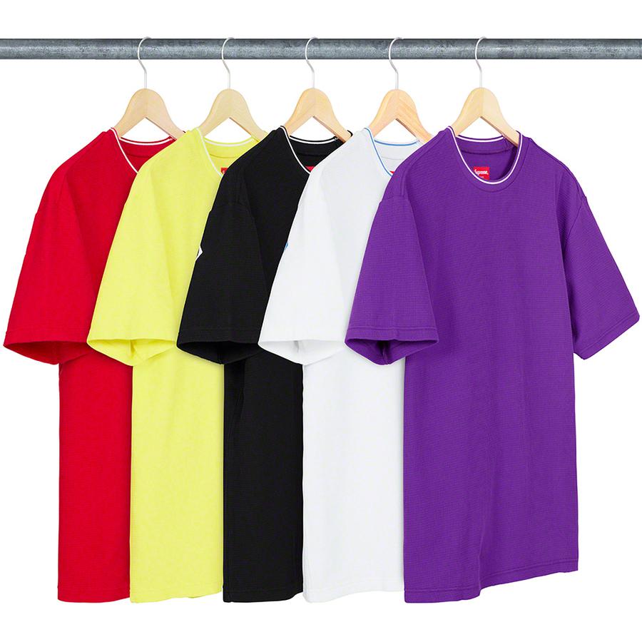 Supreme Stripe Rib Waffle Top (SS19) - $88
