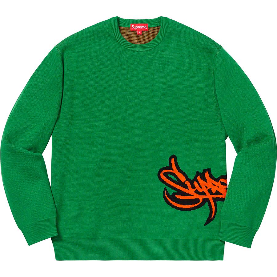 Supreme Tag Logo Sweater (SS19) - $148