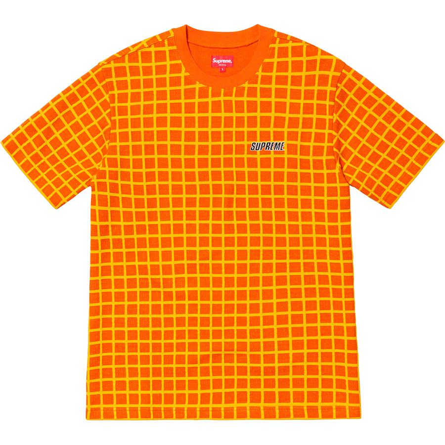 Supreme Grid Jacquard S S Top (SS19) - $88