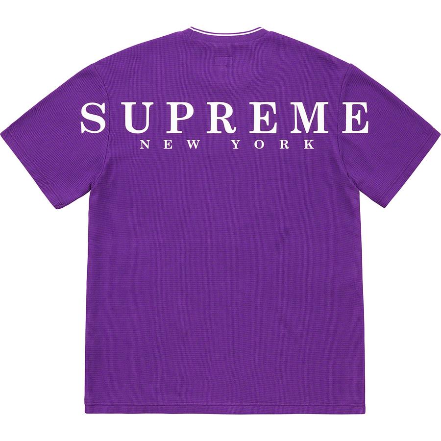 Supreme Stripe Rib Waffle Top (SS19) - $88