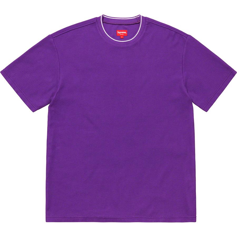 Supreme Stripe Rib Waffle Top (SS19) - $88