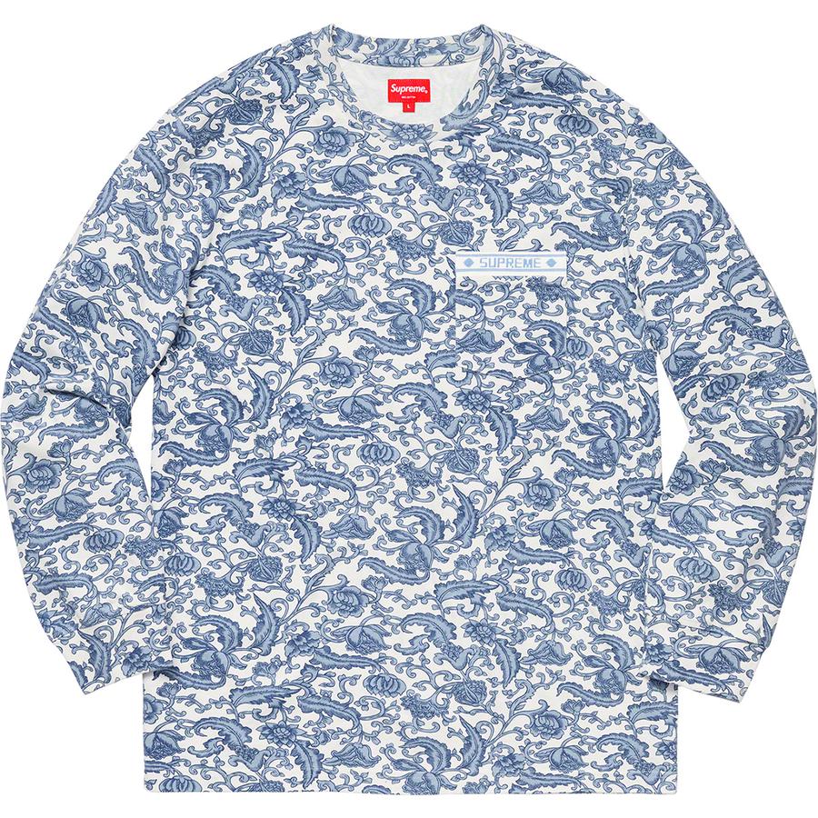 Supreme Damask L S Top (SS19) - $110
