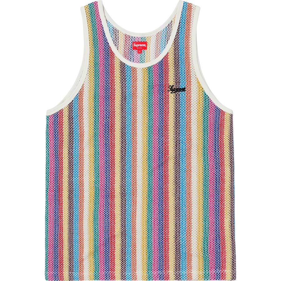 Supreme Knit Stripe Tank Top (SS19) - $98