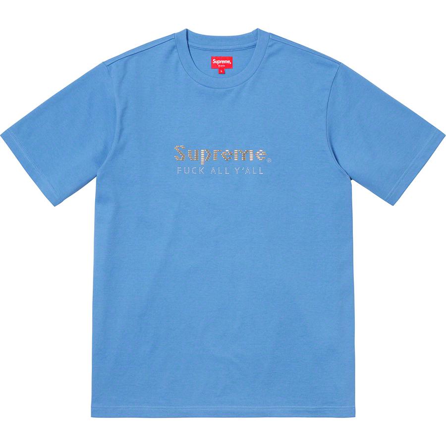 Supreme Gold Bars Tee (SS19) - $78