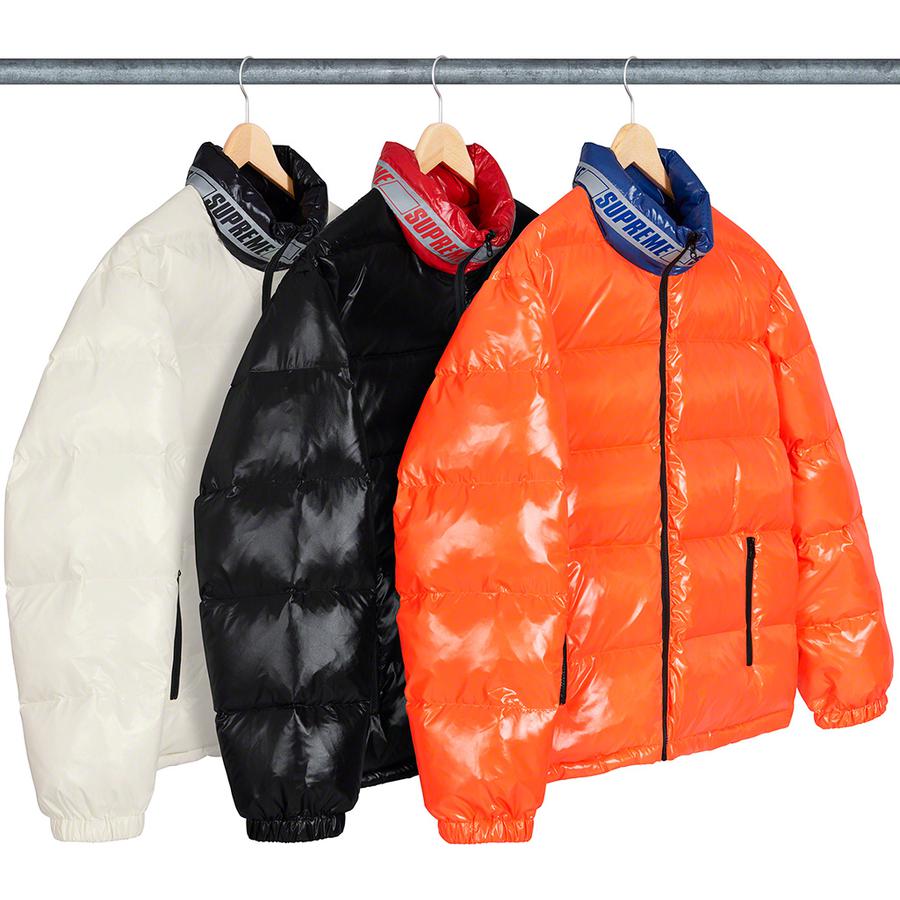 Supreme Shiny Reversible Puffy Jacket (SS20) - $198