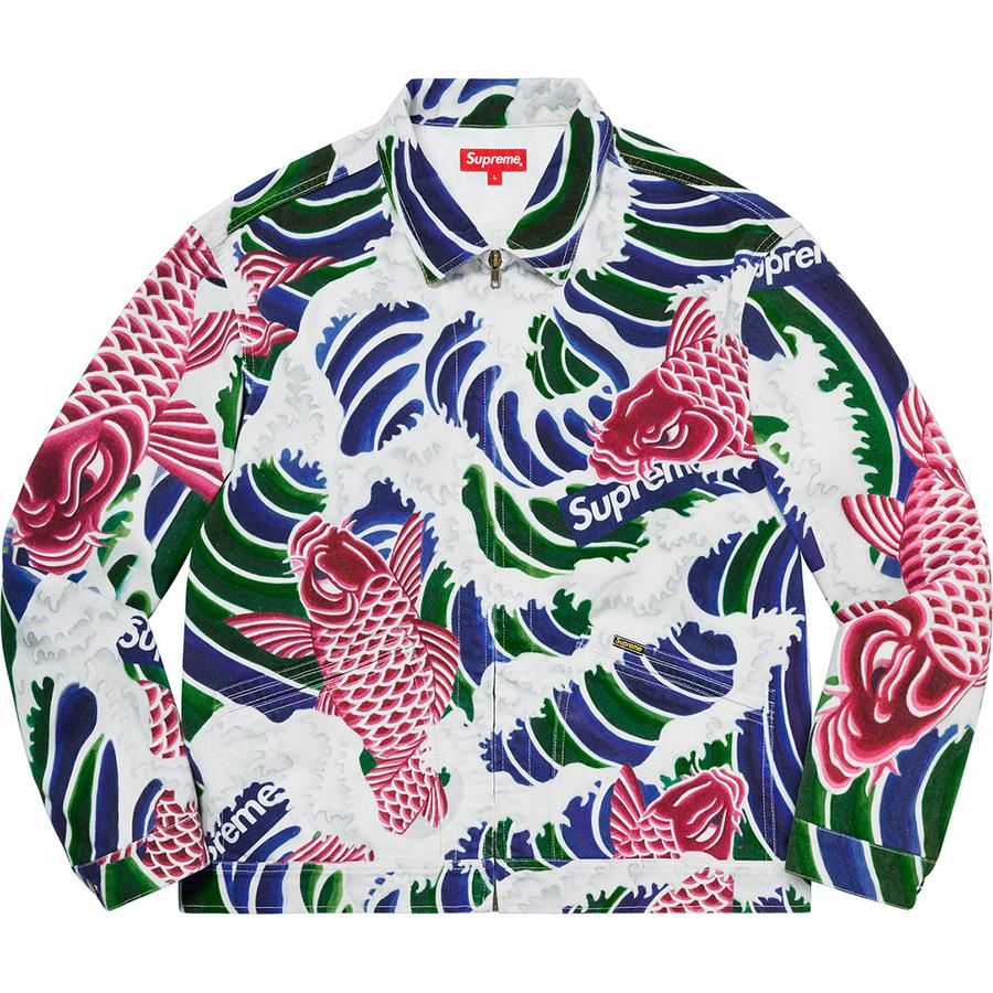 Supreme Waves Work Jacket (SS20) - $228