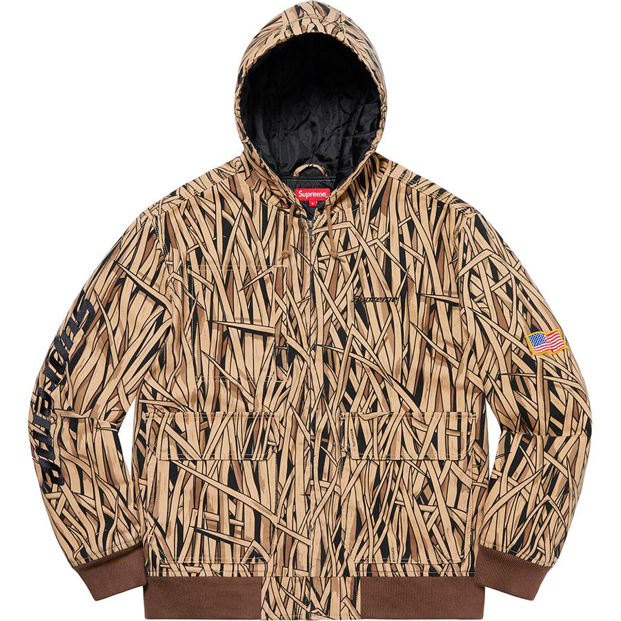 Supreme Canvas Hooded Work Jacket (SS20) - $198