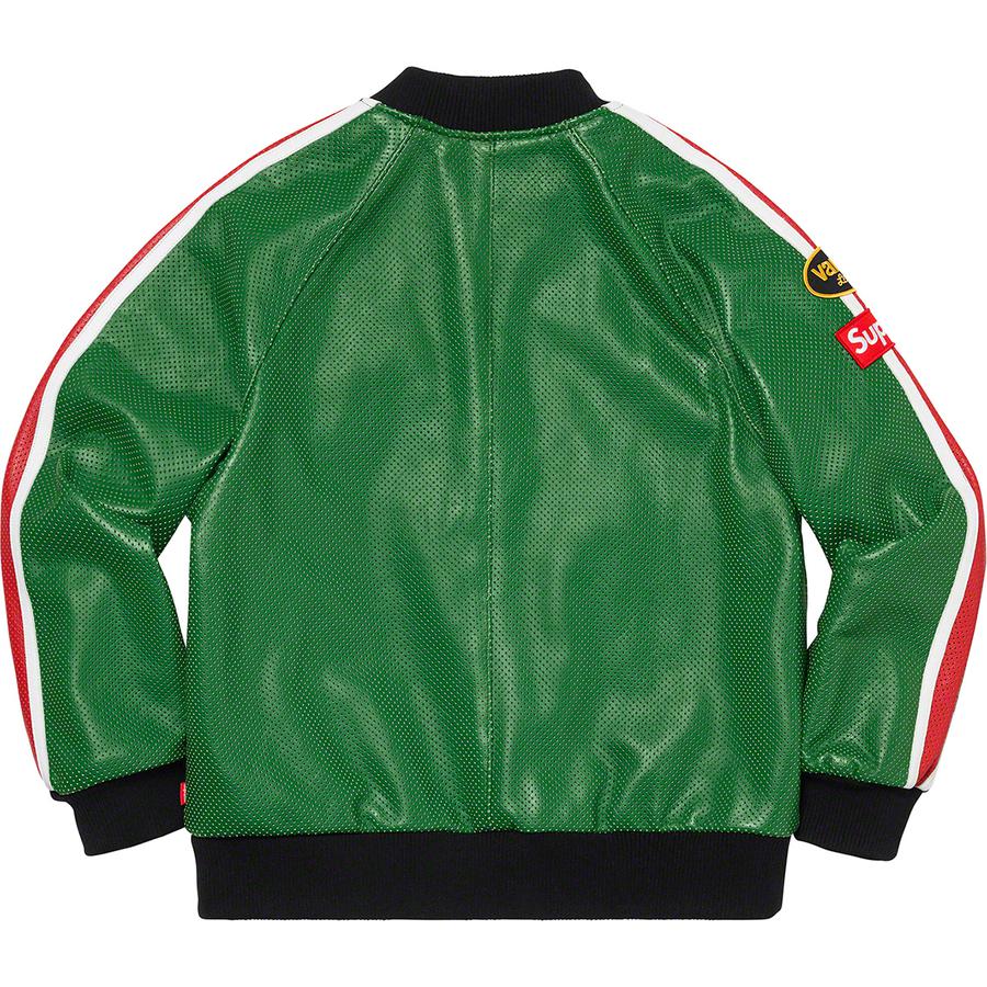 Supreme Supreme Vanson Leathers Perforated Bomber Jacket (SS20) - $788