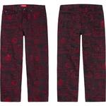Supreme Checks Embroidered Jean (SS20)