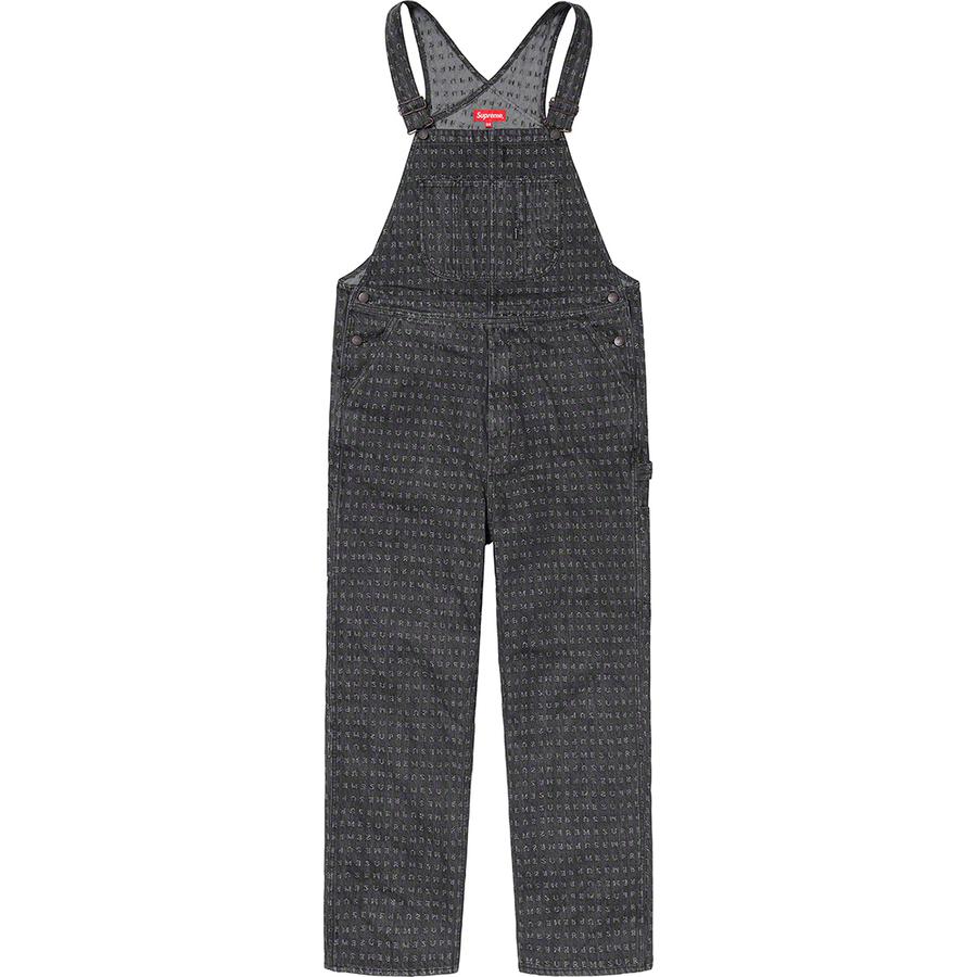 Supreme Jacquard Logos Denim Overalls (SS20) - $198