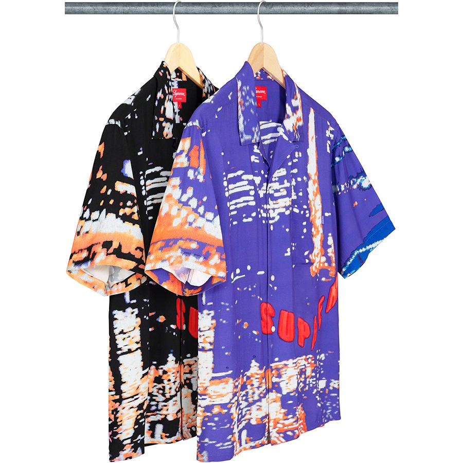Supreme City Lights Rayon S S Shirt (SS20) - $138