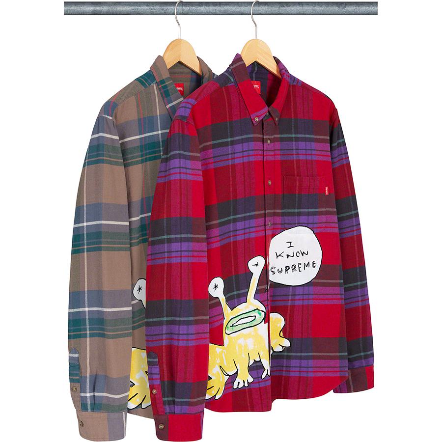 Supreme Daniel Johnston Plaid Shirt (SS20) - $148