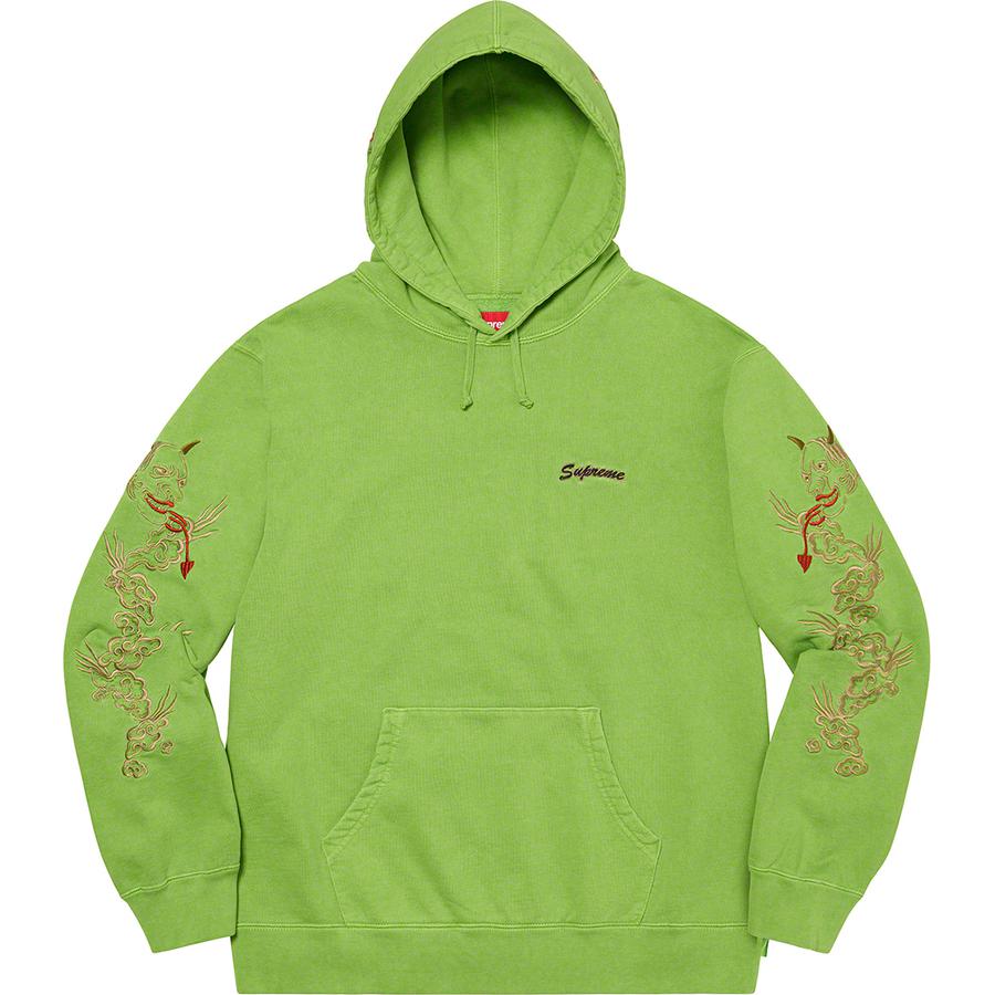 Supreme Dragon Overdyed Hooded Sweatshirt (SS20) - $168