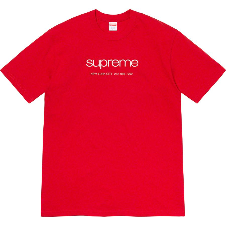 Supreme Shop Tee releasing on Week 0 for spring summer 2020