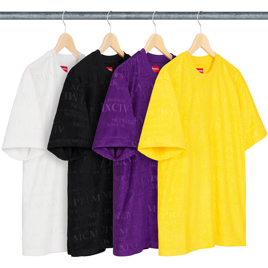 Supreme MCMXCIV Terry S S Top (SS20) - $88