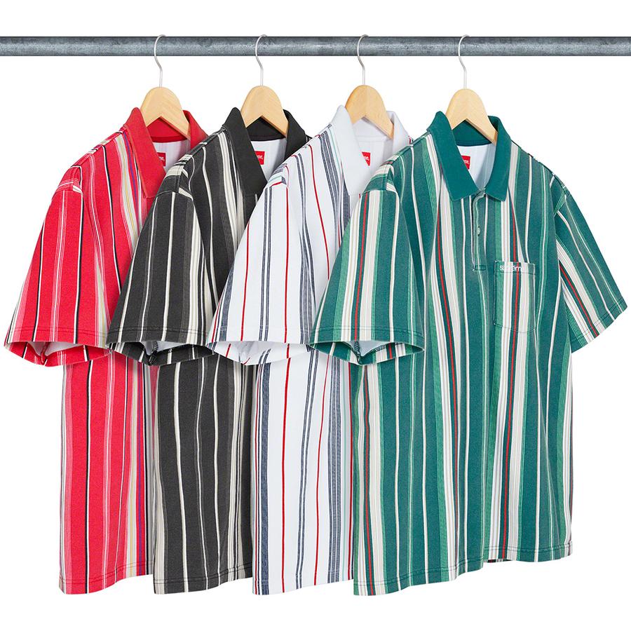 Supreme Vertical Stripe Polo releasing on Week 0 for spring summer 2020