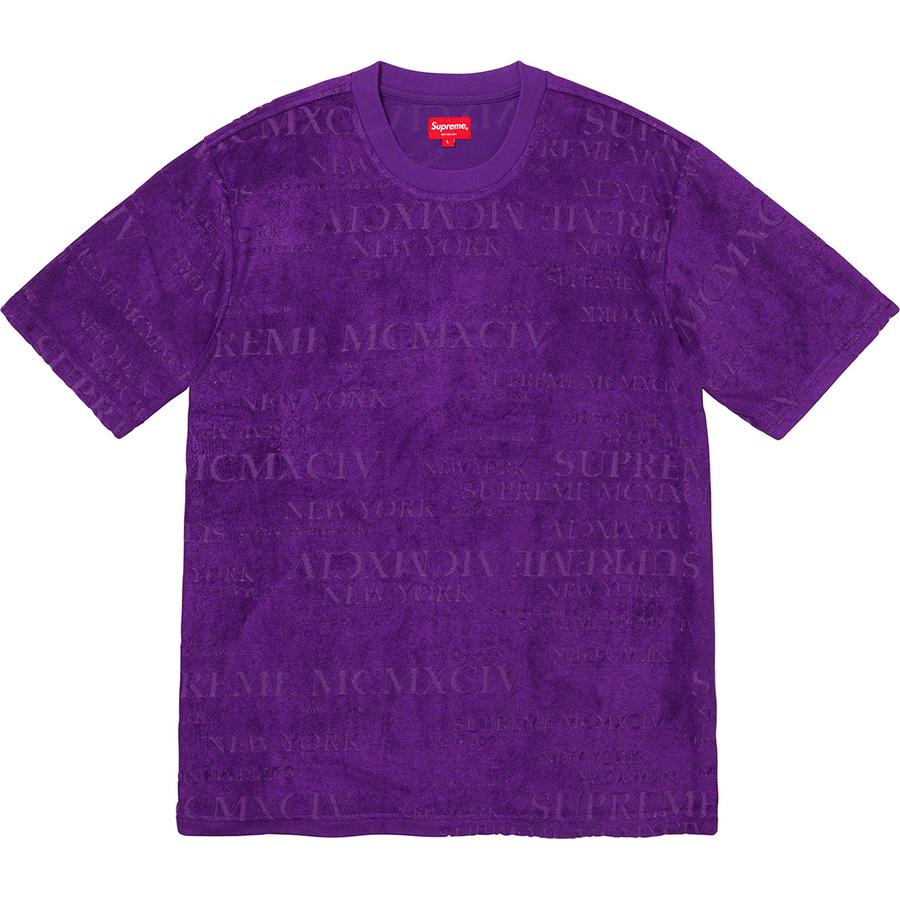 Supreme MCMXCIV Terry S S Top (SS20) - $88