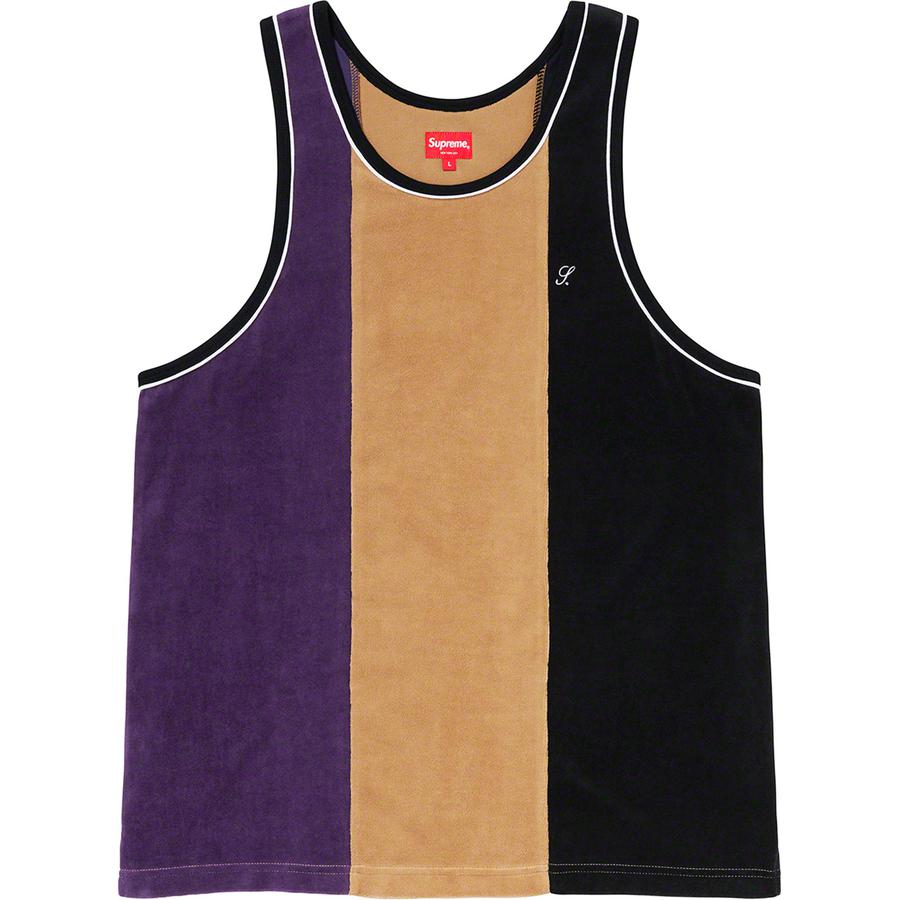 Supreme Velour Tank Top (SS20) - $78