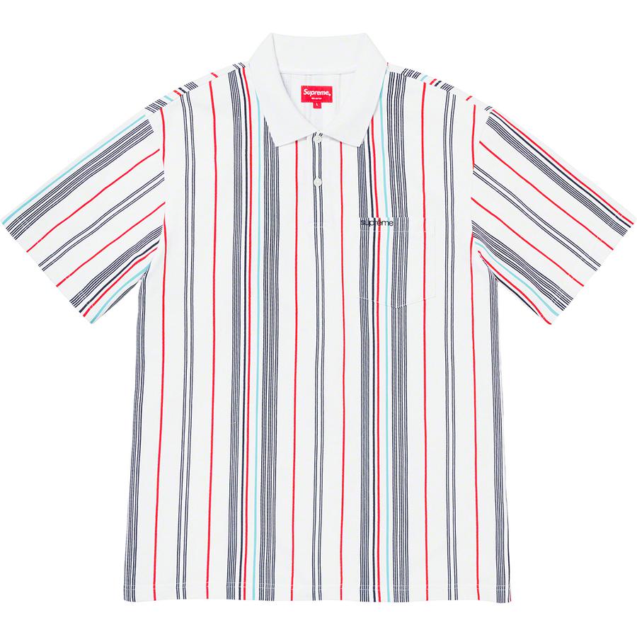 Supreme Vertical Stripe Polo (SS20) - $88