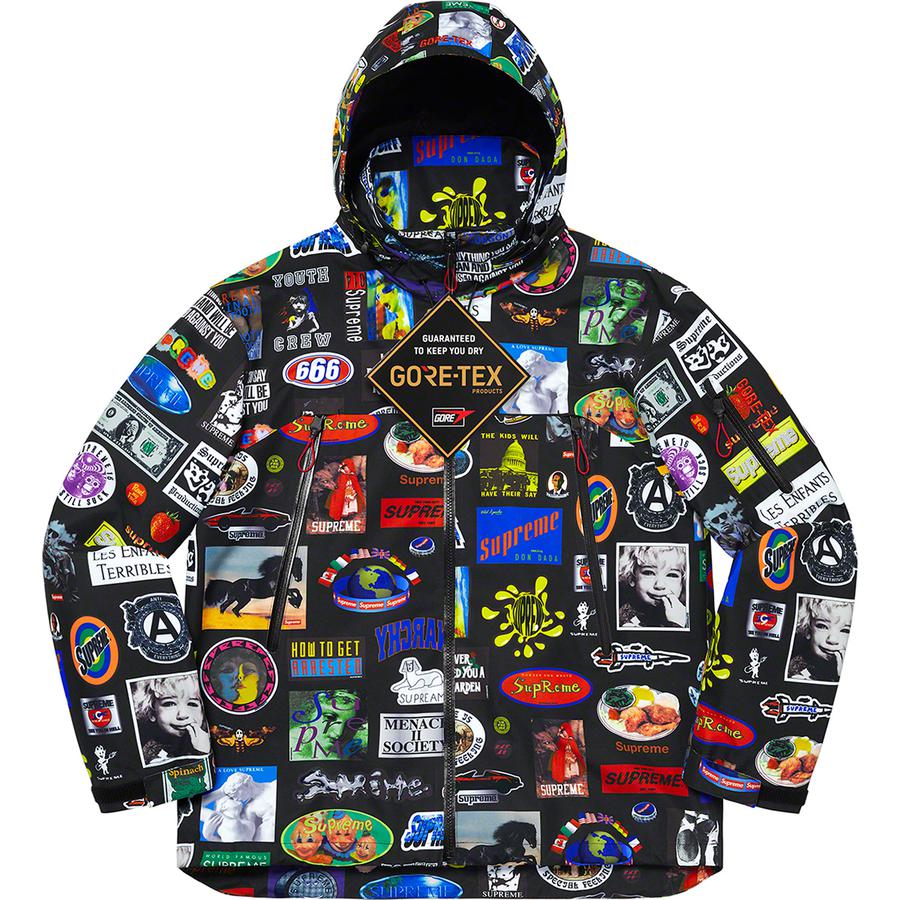 Supreme GORE-TEX Stickers Shell Jacket (SS21) - $398