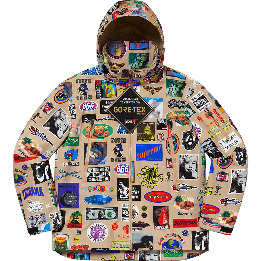 Supreme GORE-TEX Stickers Shell Jacket (SS21) - $398