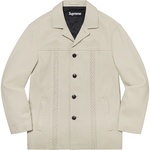 Supreme Braided Leather Overcoat (SS21)