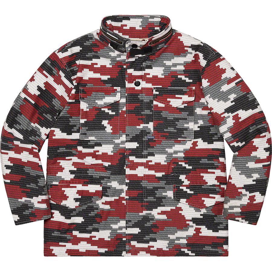 Supreme Logo Camo M-65 Jacket (SS21) - $298