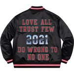 Supreme Supreme Mitchell & Ness Satin Varsity Jacket (SS21)