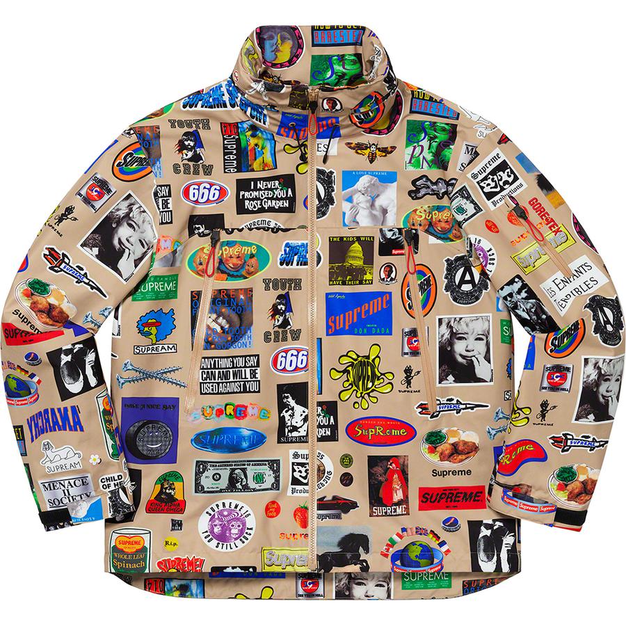 Supreme GORE-TEX Stickers Shell Jacket (SS21) - $398