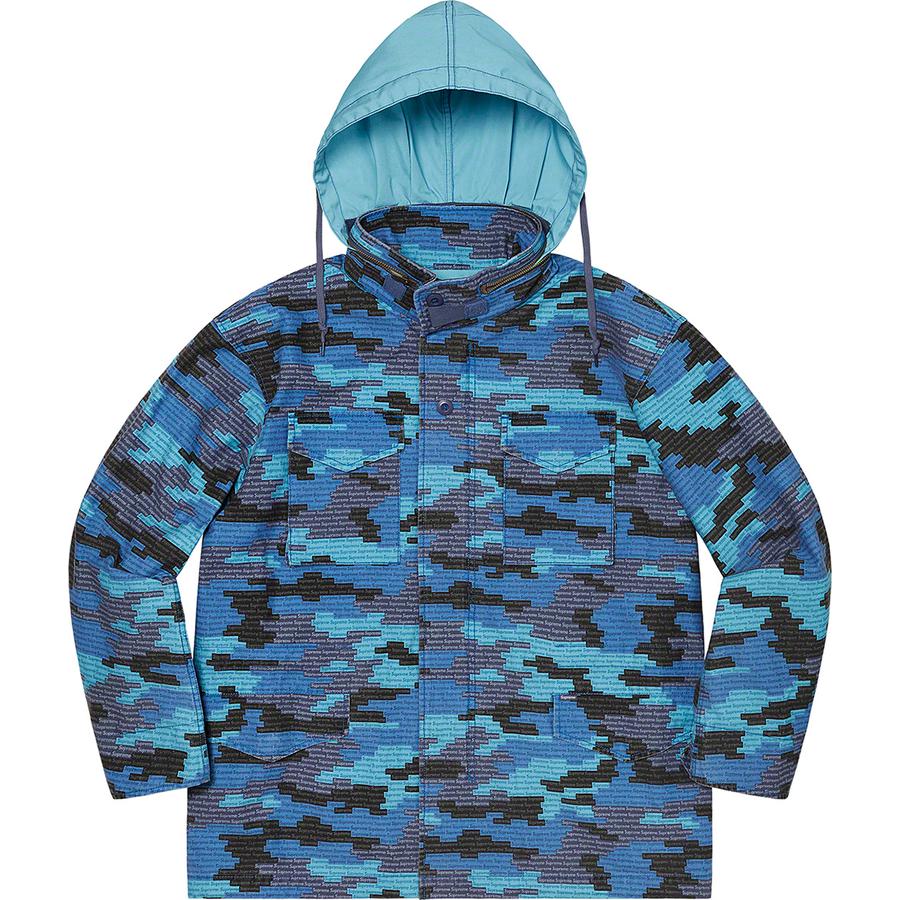 Supreme Logo Camo M-65 Jacket (SS21) - $298