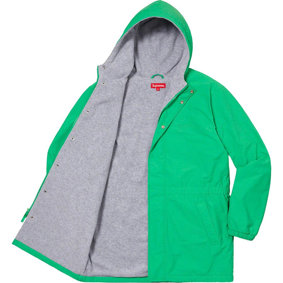 Supreme Polartec Lined Sideline Parka (SS21) - $218