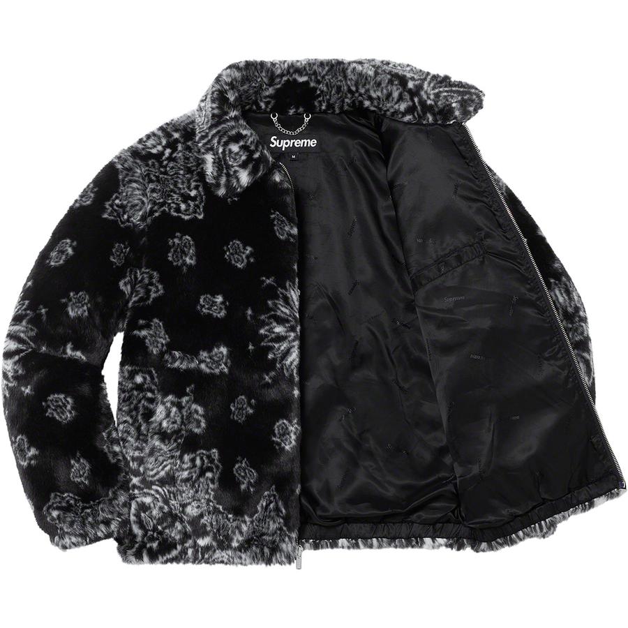 Supreme Bandana Faux Fur Bomber Jacket (SS21) - $398