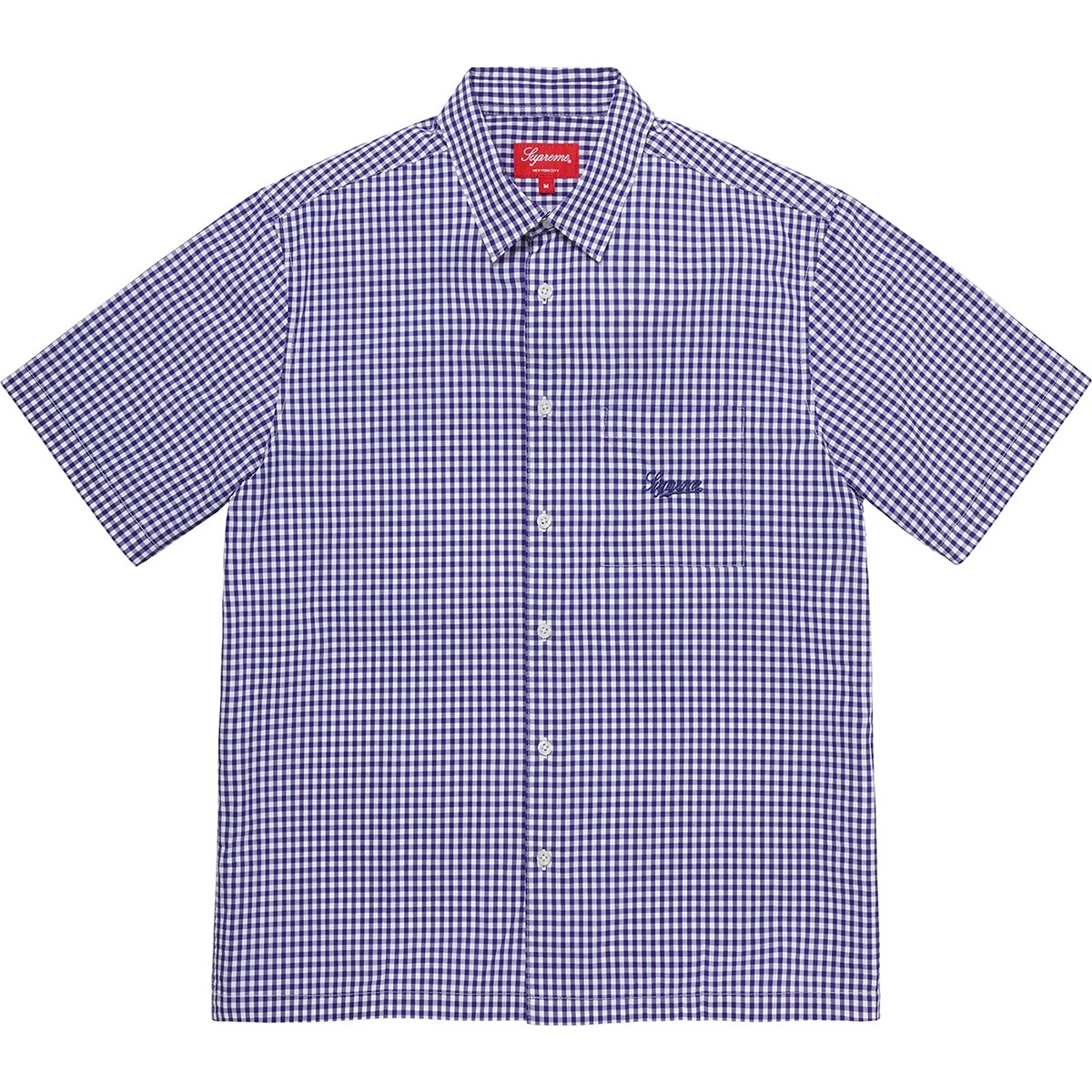 Supreme Gingham S S Shirt (SS21) - $128