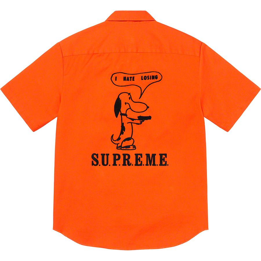 Supreme Dog S S Work Shirt (SS21) - $128