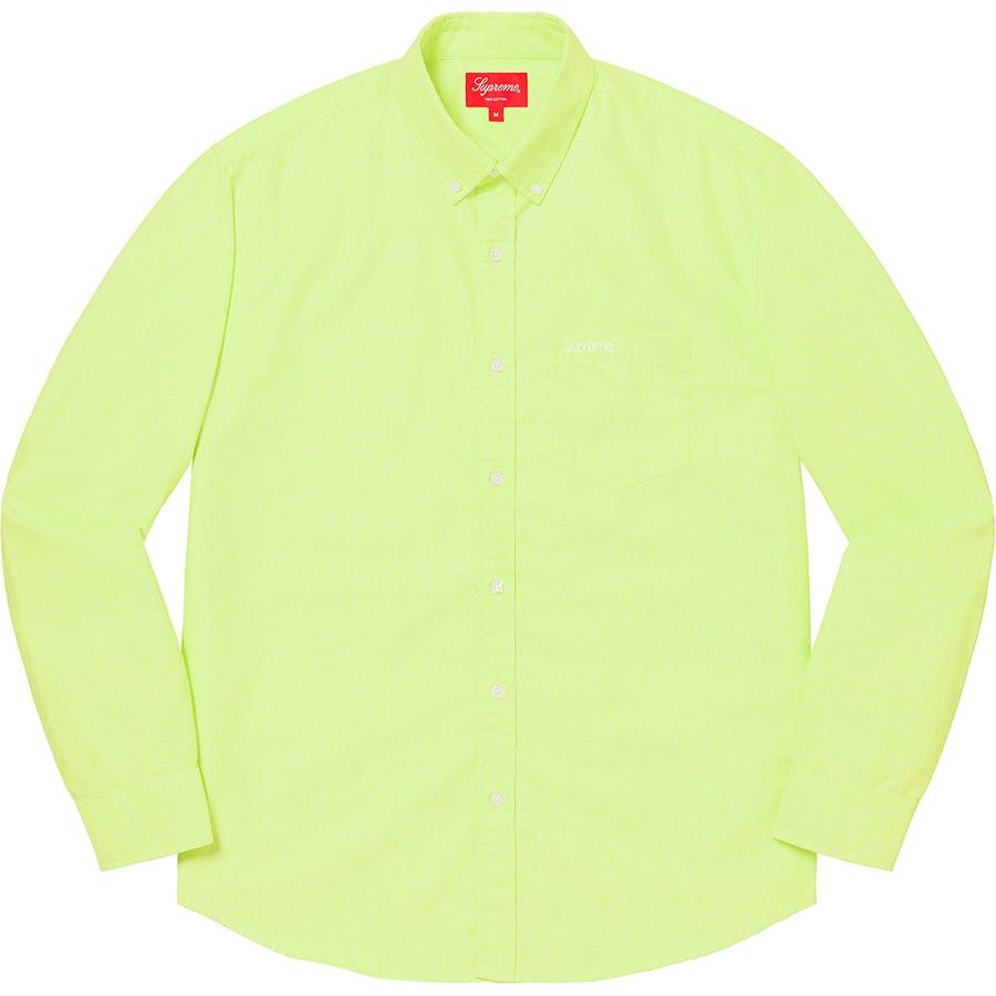 Supreme Stripe Oxford Shirt (SS21) - $128