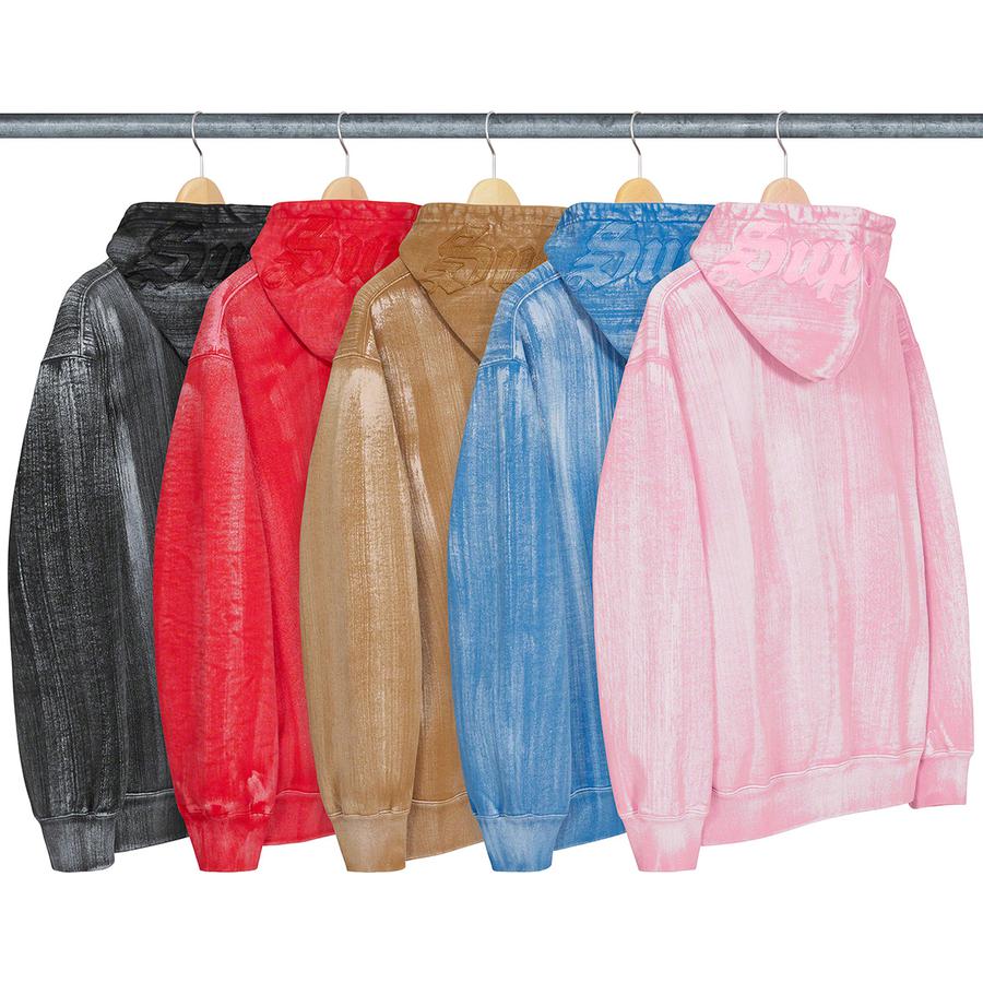 Supreme Brush Stroke Hooded Sweatshirt (SS21) - $168