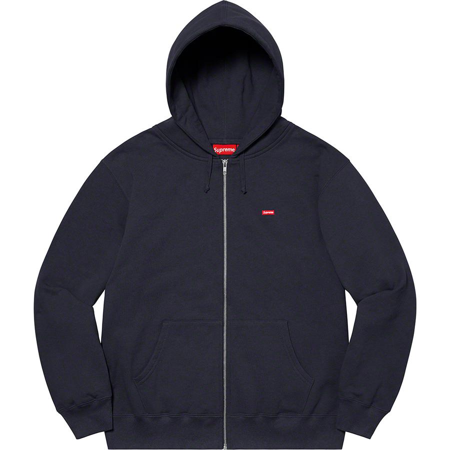Supreme Small Box Zip Up Hooded Sweatshirt (SS21) - $158