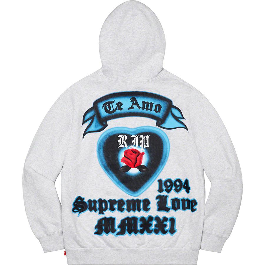 Supreme Supreme Love Hooded Sweatshirt (SS21) - $168