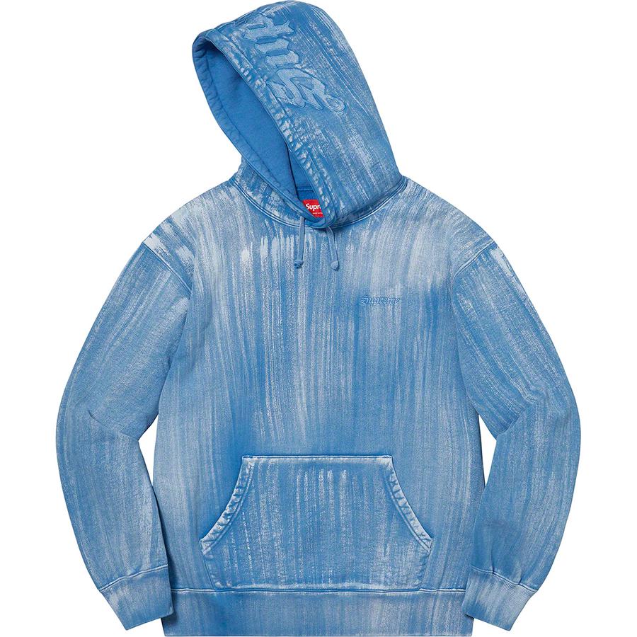 Supreme Brush Stroke Hooded Sweatshirt (SS21) - $168