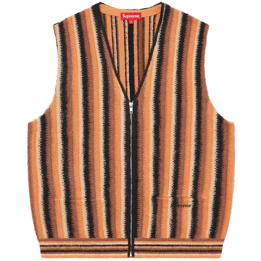Supreme Stripe Sweater Vest (SS21) - $138