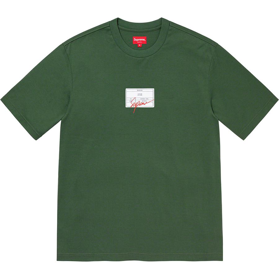 Supreme Signature Label S S Top (SS21) - $68