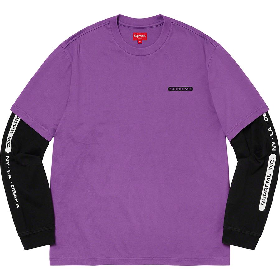 Supreme Supreme Inc. Paneled L S Top (SS21) - $88