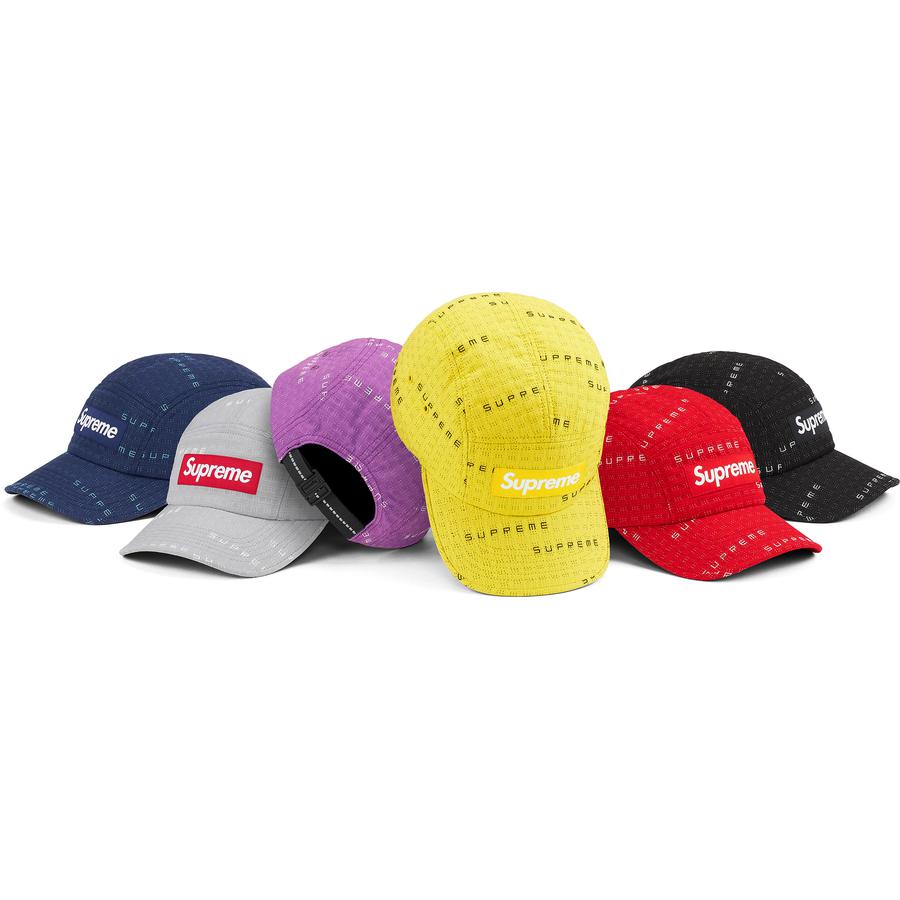 Supreme Stitch Jacquard Camp Cap (SS22) - $48