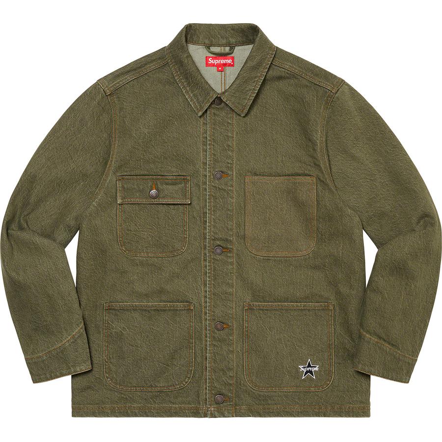 Supreme Denim Chore Coat (SS22) - $178
