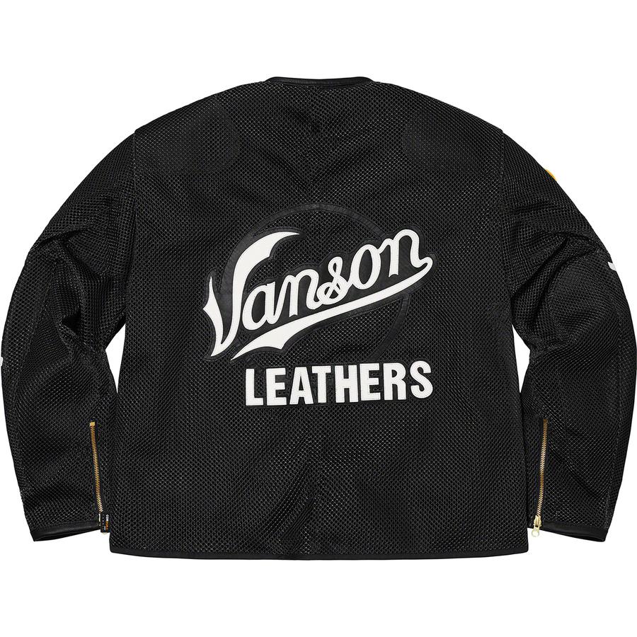 Supreme Supreme Vanson Leathers Cordura Mesh Jacket (SS22) - $898