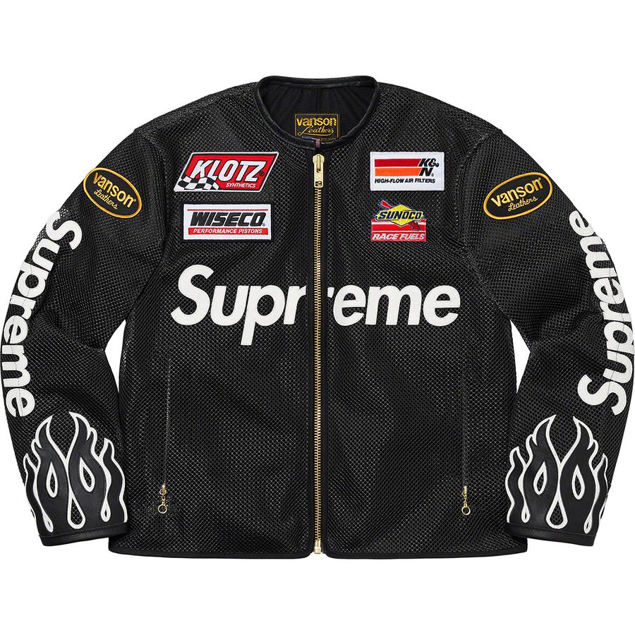 Supreme Supreme Vanson Leathers Cordura Mesh Jacket (SS22) - $898