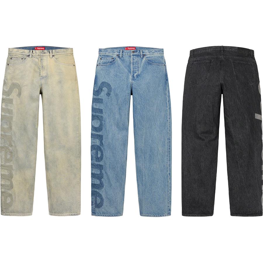 Supreme Inset Logo Jean releasing on Week 2 for spring summer 2022